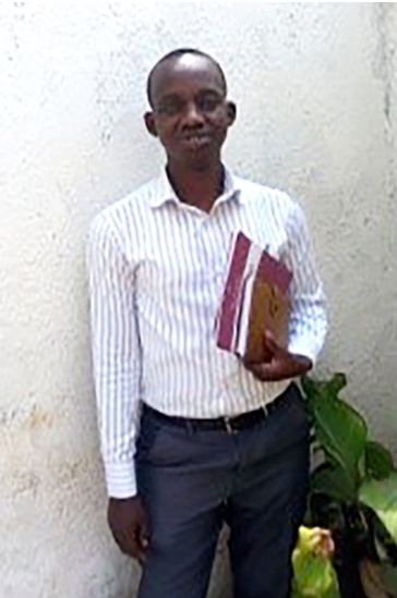 Pastor Augustin Kwizera in Burundi is currently studying with LMI
