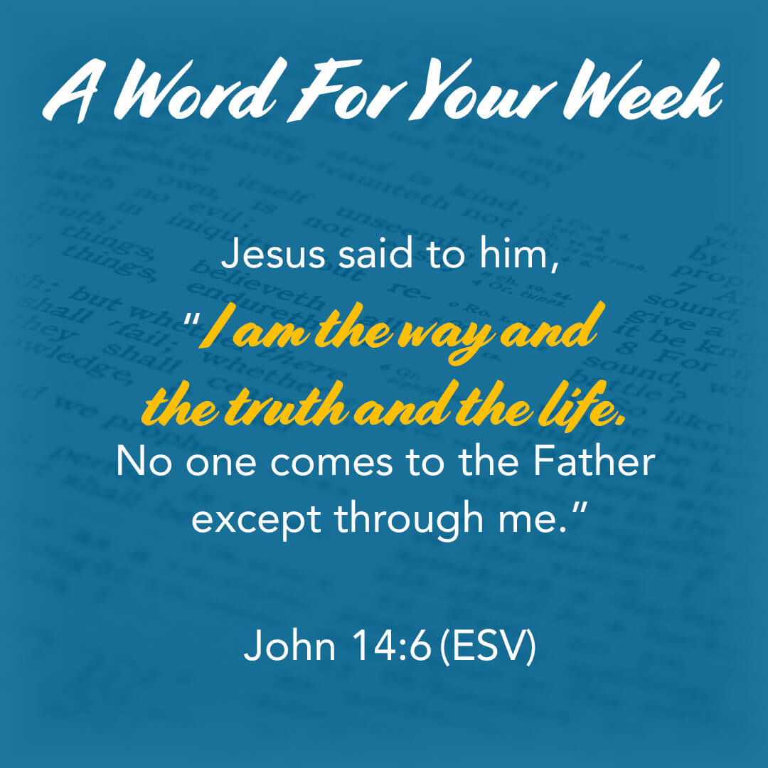 LMI's A Word For Your Week Devotional taken from John 14:16