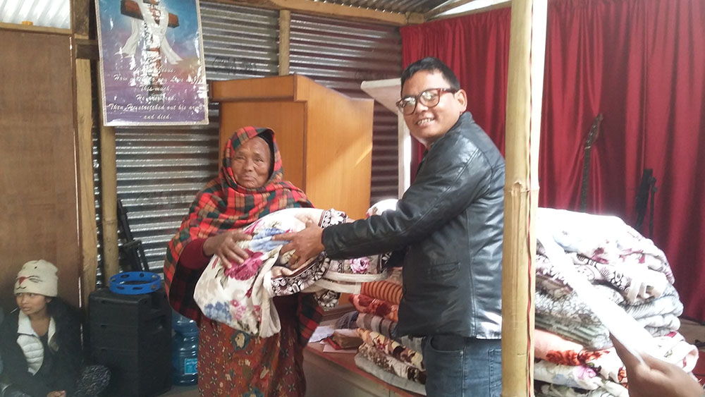 LMI support for earthquake survivors in Nepal