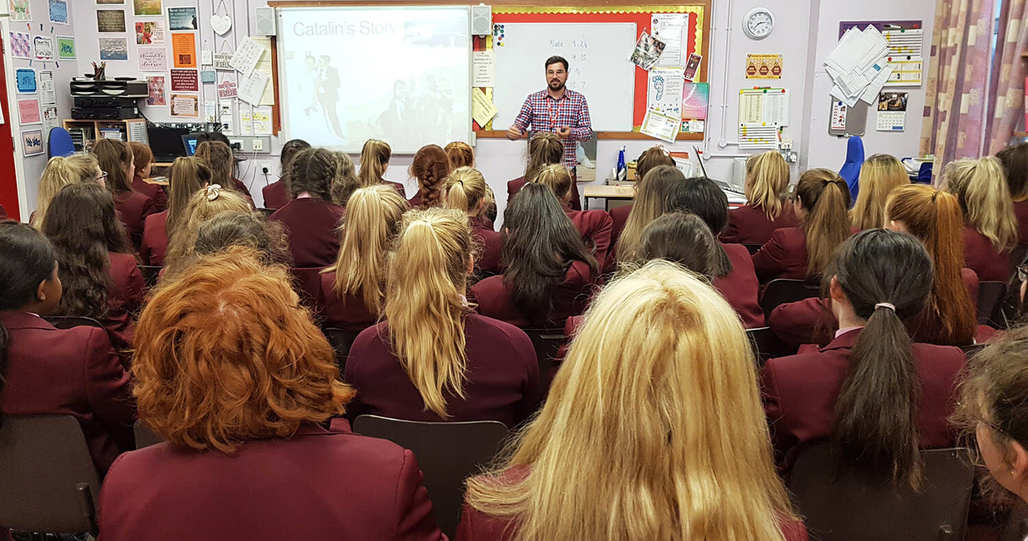LMI Youth and Schools Outreach at St Mary's High School in Newry.