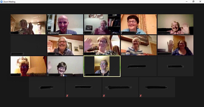 LMI's Alan Dourish held an Online Mission Awareness Meeting with Maghera Presbyterian Women via Zoom.