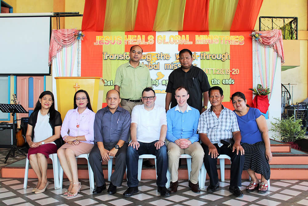 Jonathan Winter and Alan Dourish in the Philippines on behalf of LMI