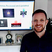 Danny Roberts virtually speaks at Hope Community Church in Aintree