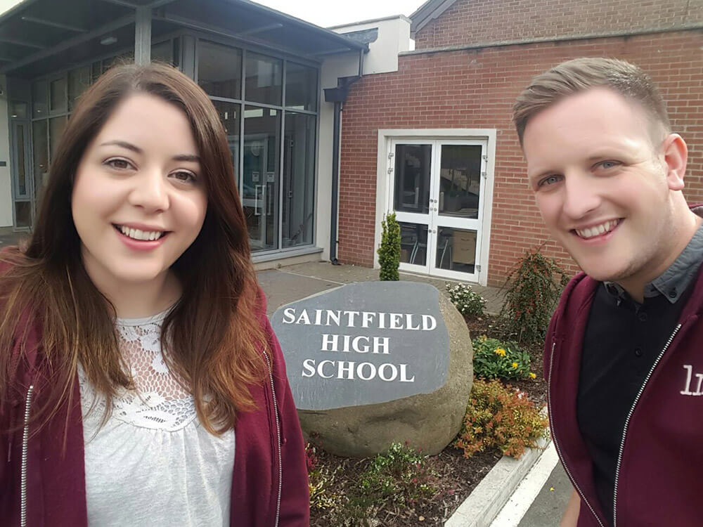 LMI Youth and Schools Outreach Team at Saintfield High School